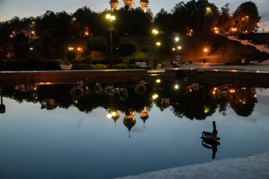Yurt kilisesi. Volga embanının çeşmelerindeki yansıma