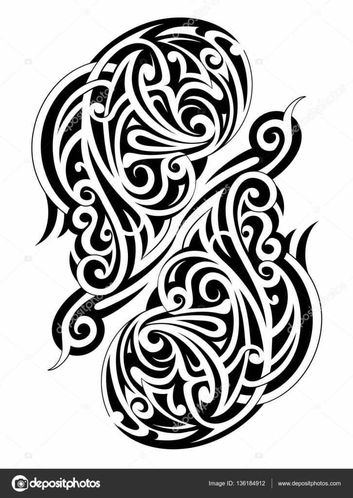 Maori Style Tattoo Vector Image By C Akv Lv Vector Stock