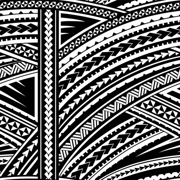 Maori stil prydnad — Stock vektor