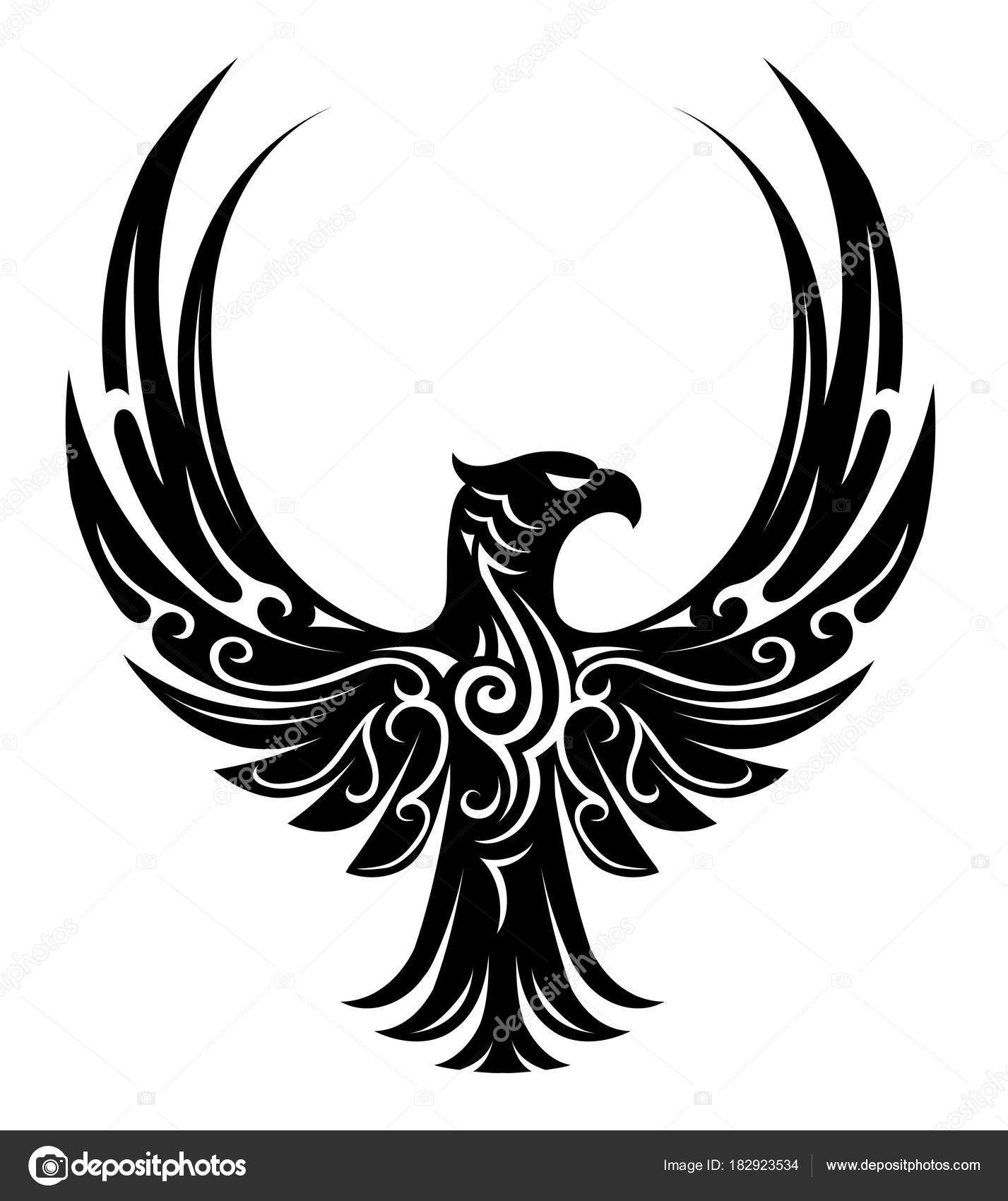 Image vectorielle Forme de tatouage d'aigle par ©akv_lv - 182923534, image size:1427x1700