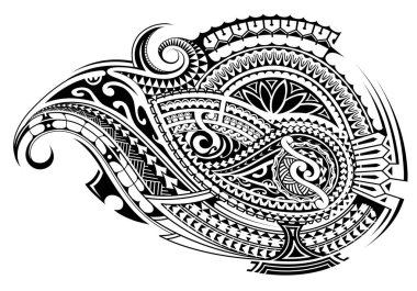 Ethnic style ornaments clipart