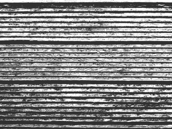Distress vecchia struttura di legno asciutto. Sfondo grunge bianco e nero. Illustrazione vettoriale — Vettoriale Stock