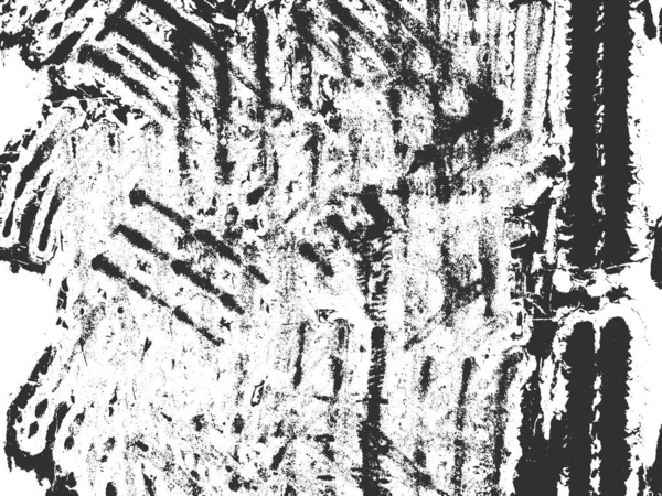 Détresse vieilles textures vectorielles en métal pelé rouillé. Illustration EPS8. Fond grunge noir et blanc . — Image vectorielle