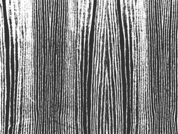 Ångest gammal torr trä konsistens. Svart och vit grunge bakgrund. Vektor illustration — Stock vektor