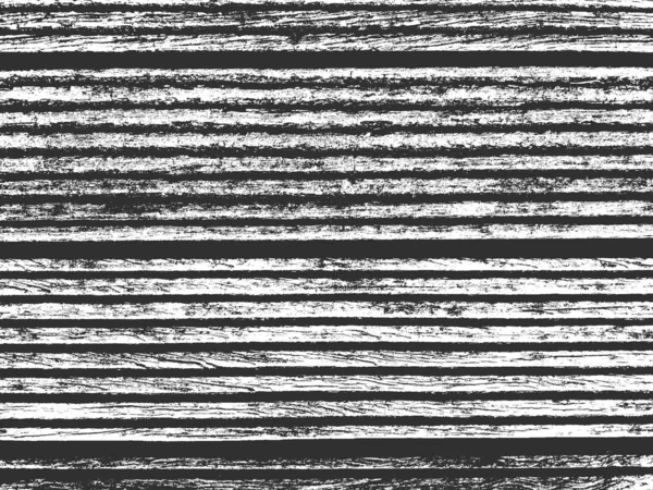 Perturbación textura de madera seca vieja. Fondo grunge blanco y negro. Ilustración vectorial — Vector de stock