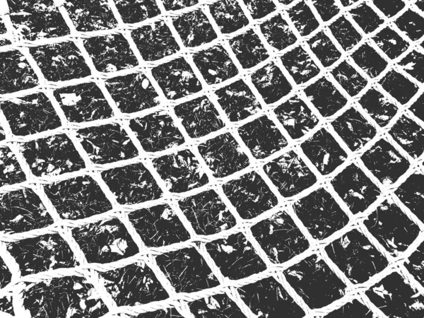 Détresse grunge textures vectorielles de tissu. Fond noir et blanc. Illustration SPE 8 — Image vectorielle