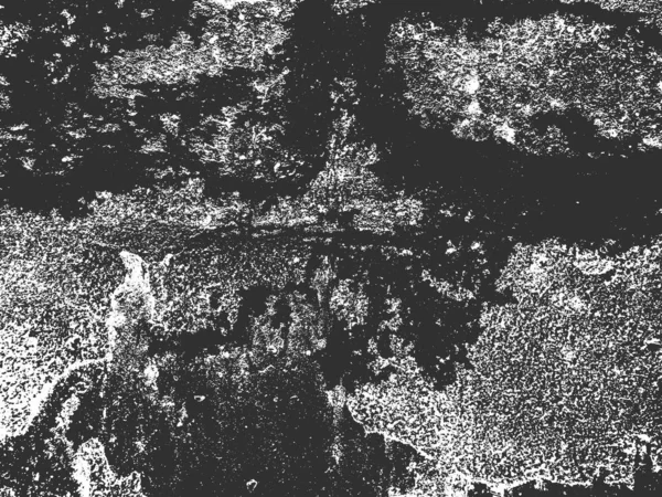 Perturbación antigua textura de vectores de hormigón agrietado. Fondo grunge blanco y negro. Piedra, asfalto, yeso, mármol . — Archivo Imágenes Vectoriales