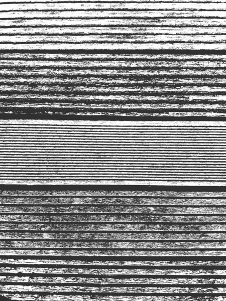 Perturbación textura de madera seca vieja. Fondo grunge blanco y negro. Ilustración vectorial — Vector de stock