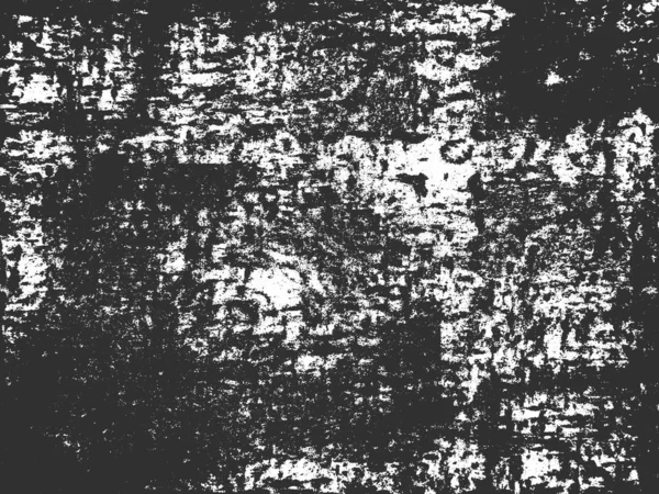 Distress grunge texture vettoriali di tessuto. Sfondo bianco e nero. Illustrazione EPS 8 — Vettoriale Stock