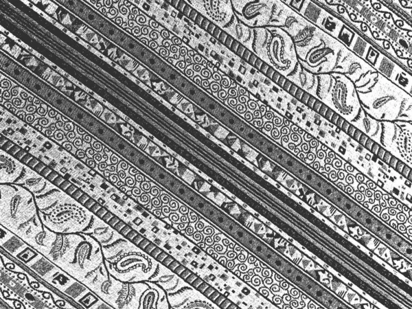 Distress grunge vector texturas de tela. Fondo blanco y negro. EPS 8 ilustración — Vector de stock
