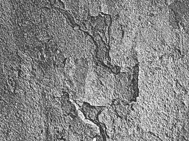 Kumaşın rahatsız edici grunge vektör dokuları. Siyah beyaz arka plan. Eps 8 resimleme