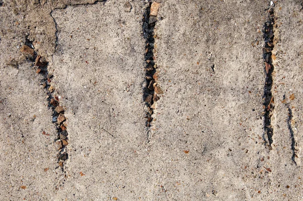 Vieux béton fissuré, texture de mur de ciment. Surface et fond pour la conception web . — Photo