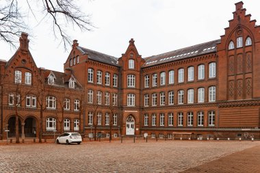 Flensburg, Almanya - 28 Ocak 2020. Maria Okulu