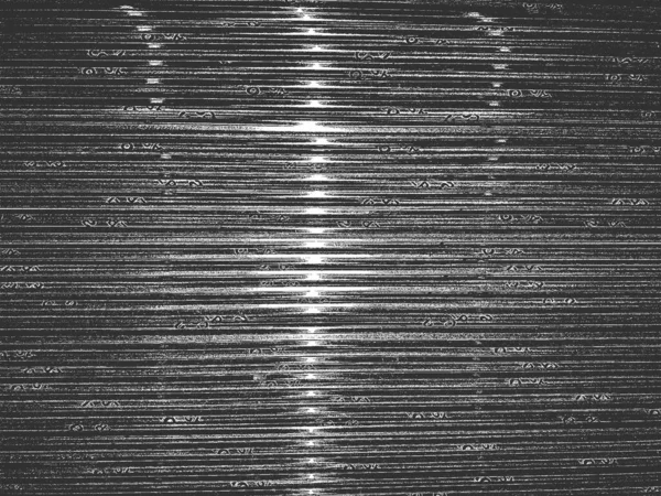 Textura vetorial de metal angustiante com listras horizontais, cromo, alumínio, aço. Ilustração do EPS8 . — Vetor de Stock