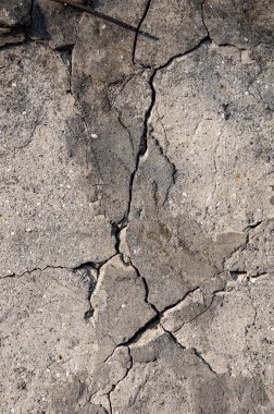 Eski beton, çimento. kayrak duvar dokusu. Web tasarımı için zemin ve arkaplan.