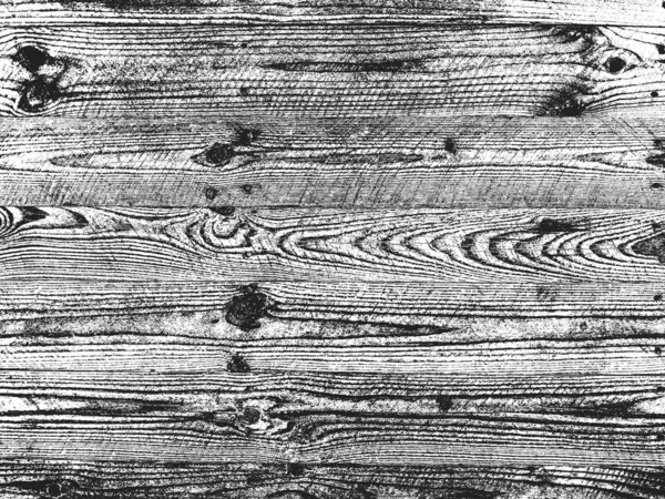 Distress Tavole Legno Texture Sfondo Grunge Bianco Nero Illustrazione Vettoriale — Vettoriale Stock