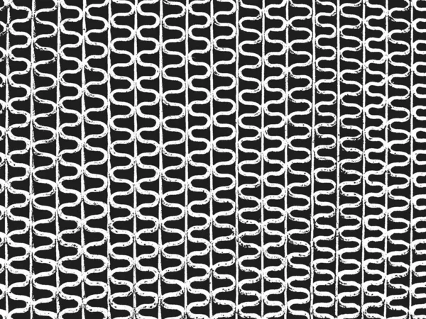 Spänning Gamla Rostade Skalade Skrubbade Vektor Textur Med Metallnät Tråd — Stock vektor