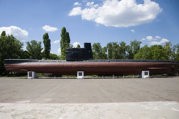 296 Soviet Diesel Submarine Project A615 Initially Participated Second World — Stock fotografie