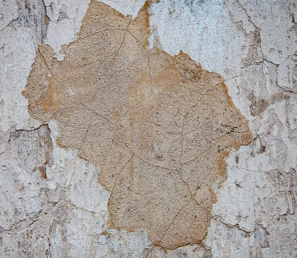 Alter Rissiger Beton Mit Rissiger Farbe Zementwandstruktur Oberfläche Und Hintergrund — Stockfoto