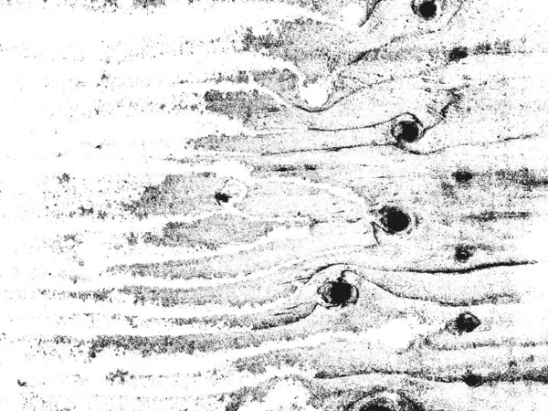 Distress Planches Bois Texture Fond Grunge Noir Blanc Illustration Vectorielle — Image vectorielle