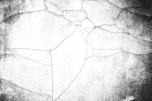 古い割れた具体的なベクトルテクスチャを苦痛 Eps8のイラスト 黒と白のグランジの背景 アスファルト 大理石 — ストックベクタ