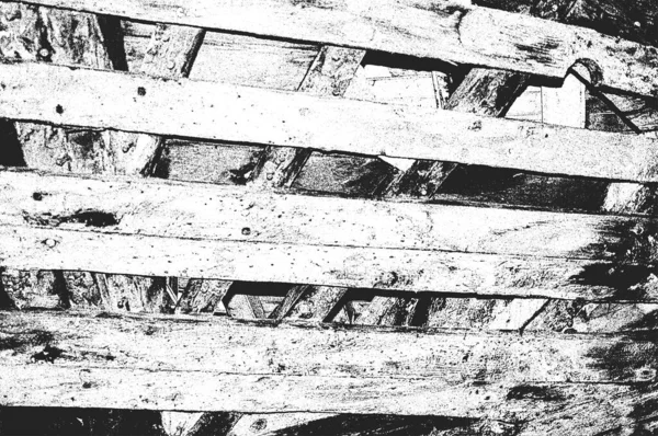 木の板の質感を苦痛 黒と白のグランジの背景 Eps8ベクターイラスト — ストックベクタ