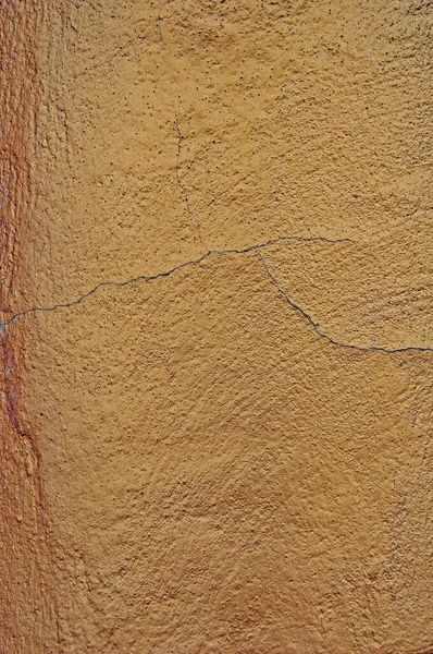 Texturas Fundo Concreto Pintado Com Tinta Dourada — Fotografia de Stock
