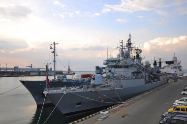Nato filosu, Ukrayna Donanması ile yapılan ortak tatbikatlardan sonra limana vardı..