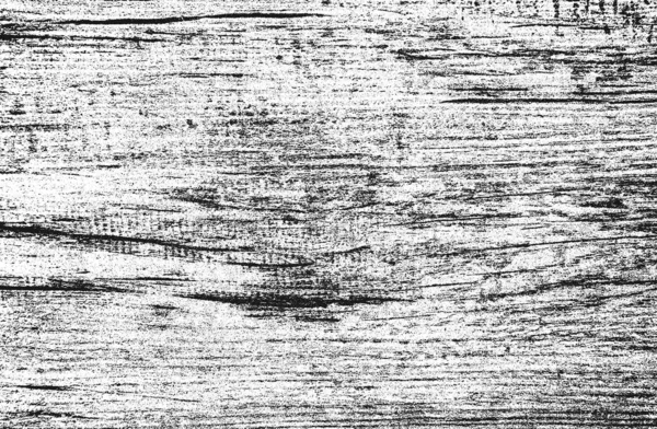 Distress Planches Bois Texture Fond Grunge Noir Blanc Illustration Vectorielle — Image vectorielle