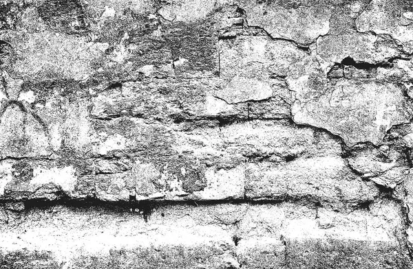 古い割れたコンクリート セメント アスファルトの壁のテクスチャを苦痛 ウェブデザインと壁紙の表面と背景 — ストックベクタ