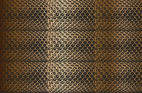 Conjunto Collage Oro Angustia Vieja Oxidado Pelado Textura Vectorial Rastrillado — Archivo Imágenes Vectoriales