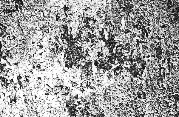 Gestörte Overlay Textur Aus Rostigem Geschältem Metall Grunge Hintergrund Abstrakte — Stockvektor