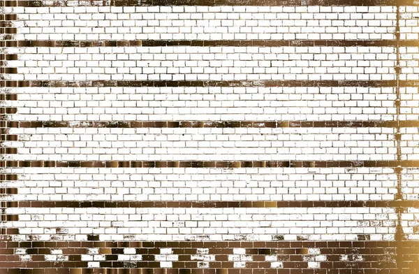 Distressed Overlay Texture Old Golden Bronze Brick Wall Grunge Background Stock Illustration