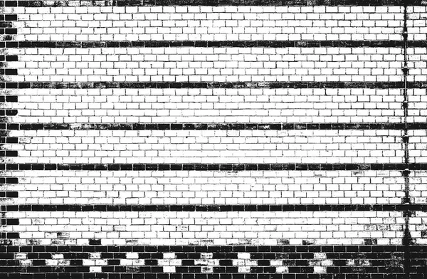 Distressed Overlay Texture Old Brick Wall Grunge Background Abstract Vector Stock Illustration