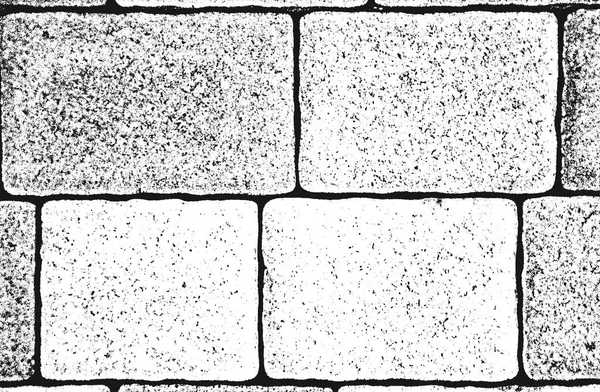 Distressed Overlay Texture Old Brick Wall Grunge Background Abstract Vector Stock Illustration