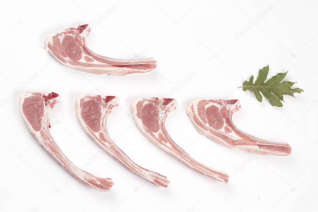 sucking lamb chops