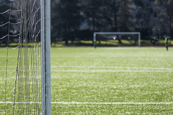 Soccer Field One — Stock Photo, Image