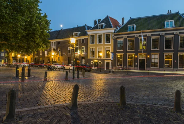 Crossing Houttuinen Dordrecht — Stock Photo, Image