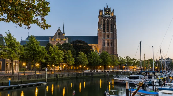 Stora kyrkan Dordrecht — Stockfoto