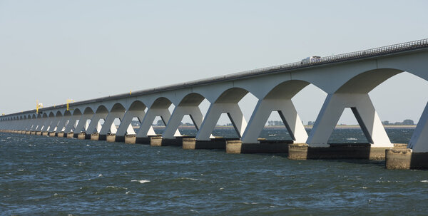 Zeelandbrug with Cars