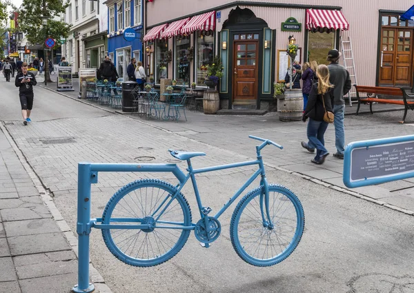 Down Town Reykjavik Islândia — Fotografia de Stock