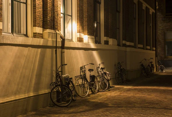 Polstraat Deventer Bicycle — Stockfoto