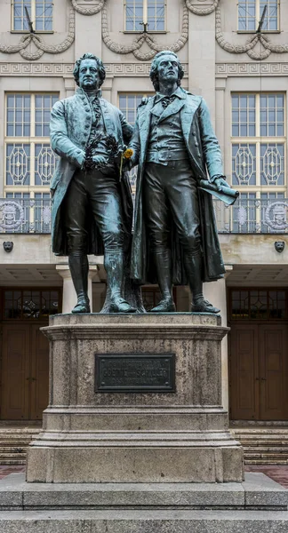 Goethe en Schiller — Stockfoto