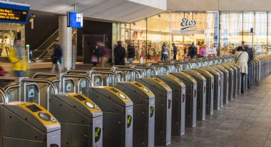 Tren istasyonu Ov çip Rotterdam