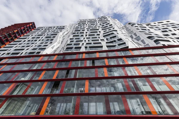 Architektoniczne budynku Calypso Rotterdam — Zdjęcie stockowe