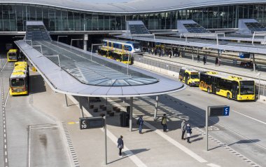 Otobüs ve tren istasyonu Utrecht