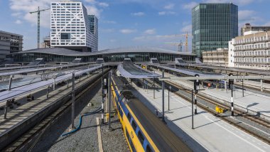 Tren istasyonu tren Utrecht