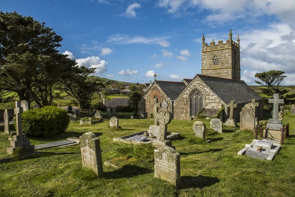 Kirche in Zennor — Stockfoto