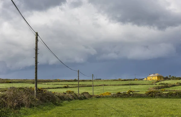 Korniska landskap Gurnards huvud — Stockfoto