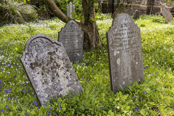 Graveyard Godolphin Cross — Stock Photo, Image